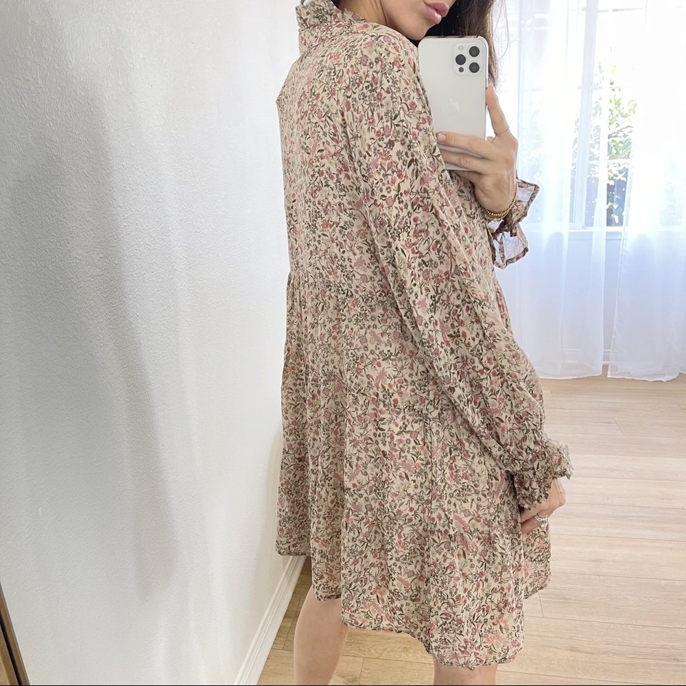 LAST • Brunching Floral Tunic Flowey Dress - Picture 10 of 10
